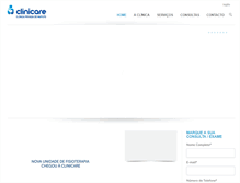 Tablet Screenshot of clinicare.co.mz